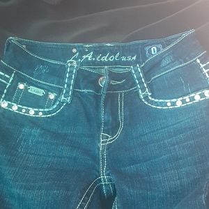 LA idol USA jeans